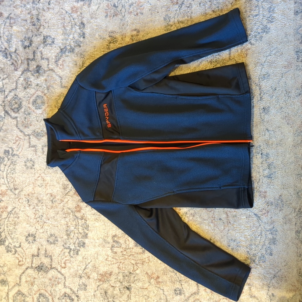 Kids Spyder full zip jacket